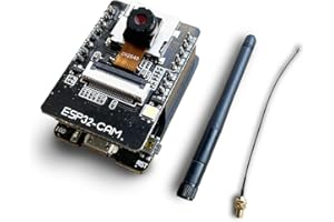 CYCONNCET ESP32 CAM płyta rozwojowa, OV2640, WLAN/Bluetooth, pakowana DIP, wewnętrzna pamięć SRAM 520 KB, zewnętrzna 2 MB PSRAM, obsługa Lwip, FreeRTOS