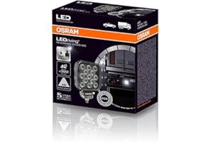 ‎OSRAM OSRAM LEDriving® REVERSING VX120S-WD, LED Rückfahrscheinwerfer, quadratisch, LED Zusatzscheinwerfer mit ECE Zulassung, Sconosciuto