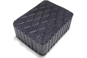 FILAVERSE TAMPONI per Ponte Sollevatore. 1 Tampone in gomma rettangolari 160x120x60 per ponti sollevatori corghi ravaglioli omcn | Fianchi ondulati con Tecnologia Best-Grip