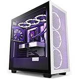 Nzxt H7 Flow Case Da Gioco Per Pc Mid Tower Atx, Porta I/O Usb Tipo-C Anteriore, Pannello Laterale In Vetro Temperato A Sganc