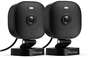 VIM TAG 2,5K Überwachungskamera Aussen,5G WLAN Kamera,Kamera Überwachung Aussen mit KI- Bewegungserkennung Aufnahme,Aussenkamera mit App,Farbnachtsicht,2-Wege-Audio SD/Cloud,Alexa,IP65,2 Packungen