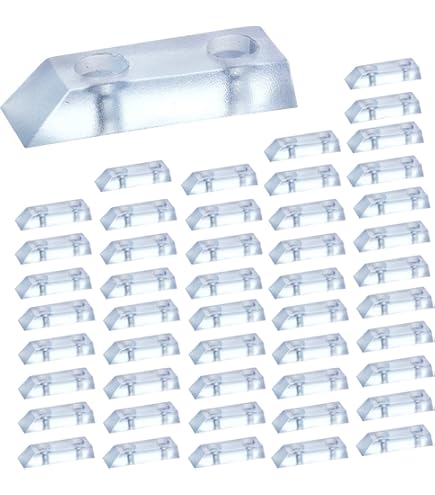 Tappi Per Tubi In Acciaio Wagner, 4 Pezzi, Diametro 12-15/14-17 Mm, Altezza 19 Mm, Con Feltro 9 Mm, Trasparente, Made In Germany
