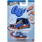 Hot Wheels Silver Series Tooned Gulf Racing - Tooned Volkswagen Golf Mk 1 JCB62