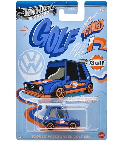 Hot Wheels Silver Series Tooned Gulf Racing - 94 Toyota Supra