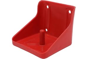 Serlium Rinder-Schaf-Leckstein-Box Salzblock-Halter Kunststoff-Futtersalz-Leckstein-Block-Box Bauernhof-Viehzucht-Ausrüstung für Pferdeviehbedarf