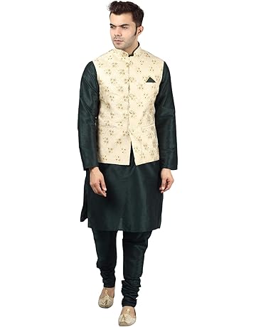 modi jacket on black kurta