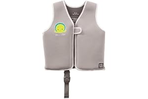 bblüv Näj - Gilet Natation Enfant & Bébé - Veste de Sauvetage Ajustable - Sécurité - Confort en Néoprène - UPF 50+