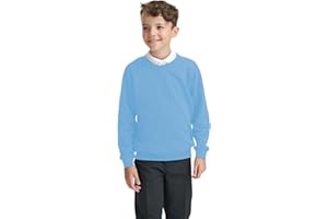 Integriti Schoolwear Boys Girls Unisex Jumper Sweatshirt Crew Neck Round Neck School Uniform Ages 1-15