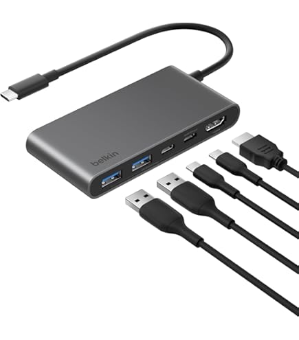 Belkin Connect Thunderbolt 4 Docking Station, 5-in-1 USB-C