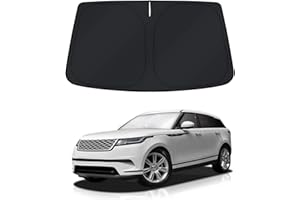 KUST Windshield Sun Shade for 2017-2023 Land Rover Range Rover Velar Window Shade Sun Visor Cover Foldable Blocks UV Rays Keep Your Car Cooler