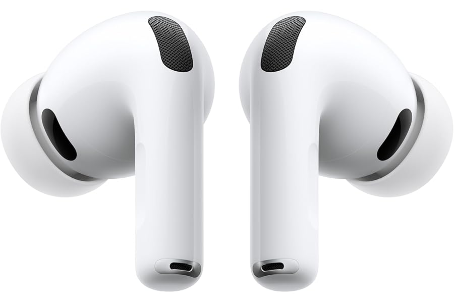 Apple AirPods Pro 3 Wireless Earbuds, Active Noise Cancellation, Live Translation, Heart Rate Sensing, Hearing Aid Feature, Bluetooth Headphones, Spatial Audio, High‑Fidelity Sound, USB‑C Charging