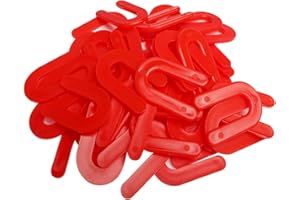 STORYSTORE Tile Leveling System Tile Spacers 3mm, 400 pieces Horseshoe Shim U Shape Plastic Tile Leveling Clips for Tile Leveling System Floor Wall Tile Installation