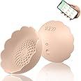 PacuM Wireless Electric Breast Massager, Anti Sagging Breast Enlargement Massager, Firming Chest Massager, Concealing Wearable Device, Fit The Chest Line