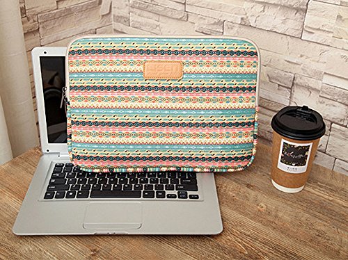 Laptophülle, Bohème Stil Canvas-Gewebe Hülle Sleeve Tasche für Laptop / Notebook Computer / Ultrabook / MacBook Air Pro - 6