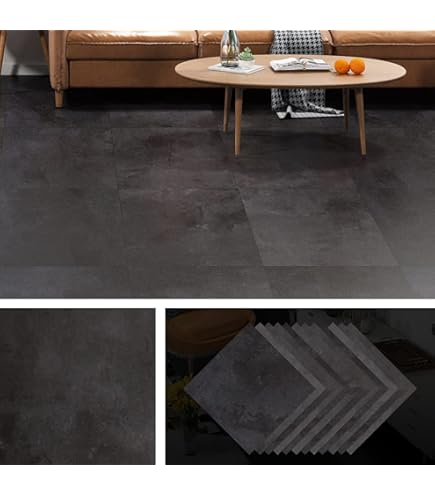 30 x 30 cm pvc-vloerbedekking, zelfklevend, vinylvloer, tegellook
