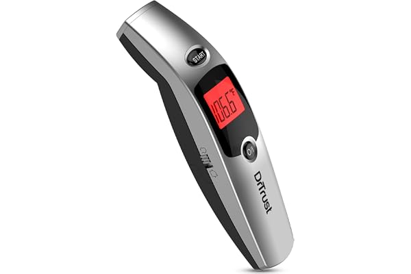 Dr Trust (USA) Forehead Digital Infrared Thermometer for babies and Adults with color Coded Fever Guidance - 603 Professional