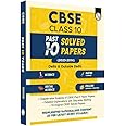 PW CBSE Class 10th - Past 10 Years' Solved Papers (2023-2014) - Delhi & Outside Delhi, Term 1 and Term 2, Science, Mathematics (Standard), Social Science, English Language & Literature