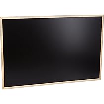 Lavagna Per Gesso 60x90 Cm - Lavagna Nera Con Cornice In Legno Per Scuola O Casa - Foto 6