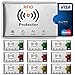 Produktbild Travando ® RFID-Schutzhülle Set (10 Stück) für Bankkarte, EC-Karte, Personalausweis, Kreditkarten - 100% Datenschutz durch Kreditkartenhülle / Kartenschutzhülle + 10 Farb-Sticker + GRATIS E-Book