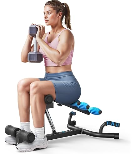 HOMCOM Machine à Squats 3 En 1 Appareil à Abdominaux Et Dos équipement