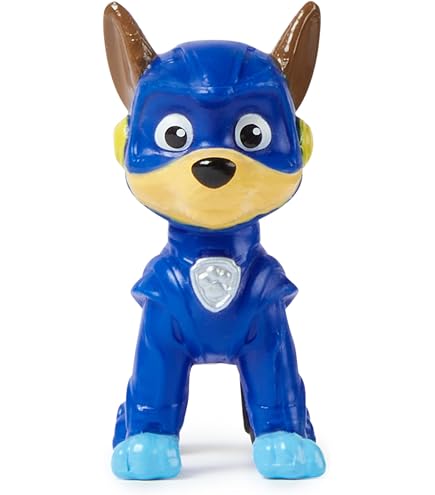 PAW Patrol Jungle Pups, Figurines Articulées Chase, Tracker & Tiger Avec Lance-Projectile, Jouets Pour Les garçons et