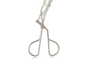 Beter - Piegaciglia nichelato, con cuscinetti in silicone, piegaciglia professionale, in acciaio ad alta resistenza, per il trucco degli occhi, Piegaciglia professionale, Eyelash curler