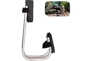 Qosigote Knee Seat for Gardening, Kniebank für Gartenarbeit, Kniesitz für die Gartenarbeit, Strap on Knee Seat for Gardening, Protecting Knees, Garden Kneeler (Black)