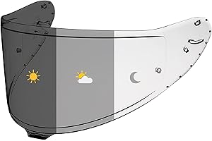 Everalo Visiera Shoei Nxr 2 - Z8 - X15 - xSPR Pro - Cwr-f2 - Visiere Casco Pinlock Ready (Fotocromatico)