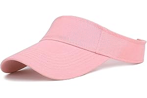 JowTreex Kids Sport Sun Visors Cap - Adjustable Athletic Sports Hat Sun Protect Golf Visor Cap Hat fit for 6 to 12 Years