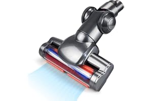 K KUMEED Tête de Brosse pour Aspirateur Dyson DC45 DC58 V6 DC61 DC62 Brosse Nettoyage Electrique Brosse Motorisée Motorhead de Rechange Pièces Détachées pour Sols Tapis Durs Anti-emmêlement