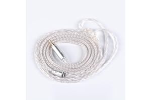 NEX Intrecciato ibrido in rame ad alta purezza placcato in argento a 16 conduttori aggiornamento in cavo auricolare perZSN ZSN Pro AS16 CCA A10 CA4(QDC, 2.5mm)