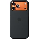 Apple iPhone 17 Pro Max i&ccedil;in MagSafe &ouml;zellikli Silikon Kılıf - Siyah ​​​​​​​
