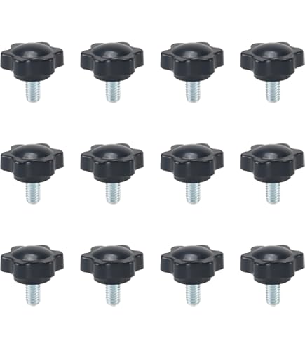 Viti A Croce Con Manico In Plastica - M6 X 20 Mm, 5 Pezzi - Foto 10