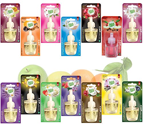 8x Fresh&More Duftstecker Surprise Mix Für Air Wick Nachfüllflakons - 19ml