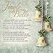 Produktbild 20 Servietten Jingle Bells / Lied / Weihnachten / Liedtext / Weihnachtslied 33x33cm