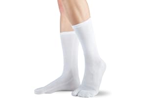 KNITIDO Traditionals Tabi | Chaussettes mi-mollet avec gros orteil séparé