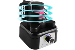 MAGICROSE Mini Vortex Mixer,500-3200rpm Adjustable Speed Model Paint Shaker, Hands-Free Paint Mix Tool Suitable 10-100ml Shaker for Acrylic Paints,Lab, Nail Polish,Eyelash Adhesives, Pigment,Test Tube