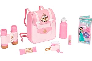 JAKKS PACIFIC Disney Princess Style Collection Zaino Trendy, tutto ciò di cui hai bisogno per un’avventura all’aperto alla moda! Gioco di imitazione, zainetto con tantissimi accessori! Dai 3 anni in su.
