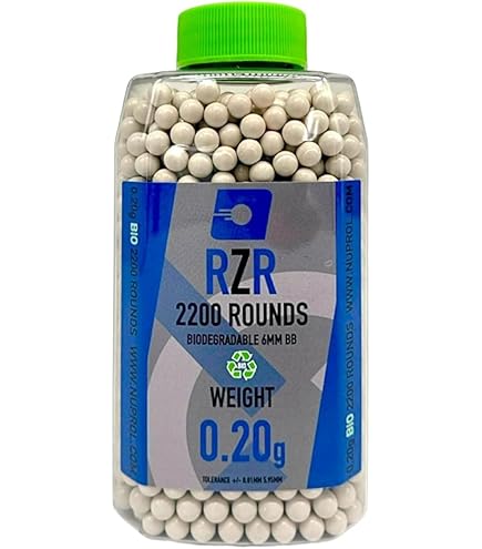 Munizioni ASG Q Blaster Per Softair – Bottiglia 3300 Palline Da 0,25g – Calibro 6 Mm In PVC - 4