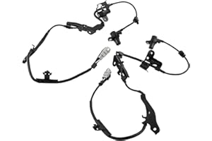 BOXI 2Pcs 89543-0C010 ALS667 Front Left & Right ABS Wheel Speed Sensor Fit 2001 2002 2003 2004 2005 2006 2007 for Toyota Sequoia / 2000 2001 2002 2003 2004 2005 2006 for Toyota Tundra