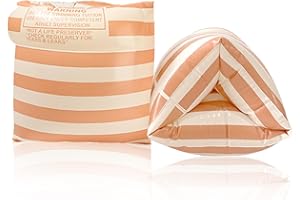 LUMOOM Aufblasbare Schwimmflügel, Schwimmarmbänder zum Schwimmen Lernen, Pool-Schwimmhilfe, Schwimmbadzubehör mit Doppelairbag für Strand-Outdoor-Wassersport, Schwimmarmringe für Kleinkinder