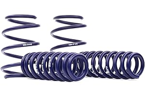 Fahrwerksatz, Federn Sportfedersätze/Performance Lowering Springs von H&R (28878-5) Federsatz Federung/Dämpfung Schraubenfeder, Federung, Blau
