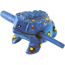 Güiro A Rana In Legno - Strumento Musicale A Percussione 12 Cm, Suono Naturale - Foto 12