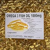 The Vitamin Omega 3 Fish Oil 1000mg (360 Capsules - Bagged)