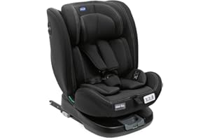Chicco UnicoEvoI-Size, Siège Auto 0-36 Kg, homologué ECE R129/03, Isofix 360° pivotant et inclinable, Groupe 0+/1/2/3 De 0 à 12 ans, Black