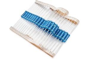 Innfeeltech 50 Pcs 2W 1% Toleranz 4.7K Ohm Metall Film Widerstand Widerstand für DIY Projekt und Experimente