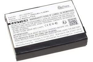 CELLEPHONE MOBILE GENERATION cellePhone Batterie Li-ION Compatible avec Garmin Aera 500 510 550 560 - Nüvi 500 510 550 - Zumo 600 650 660LM (Remplacement pour 361-00038-01)
