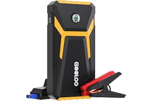 GOOLOO Jump Starter Power Pack Quick Charge in & out 2000A Peak Car Jump Starter 12V Car Battery Booster Jump Starter Emergency Portable Battery Jump Starters (up to 6.0L Gas and 4.0L Diesel)