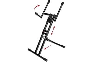 Gator Frameworks High Profile Guitar Amp Stand; Perfect for Digital Modelers and Head Units (GFWGTRAMP200)