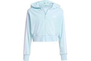 adidas Mädchen Essentials Full Zip Hoodie Hooded Sweatshirt (1er Pack)